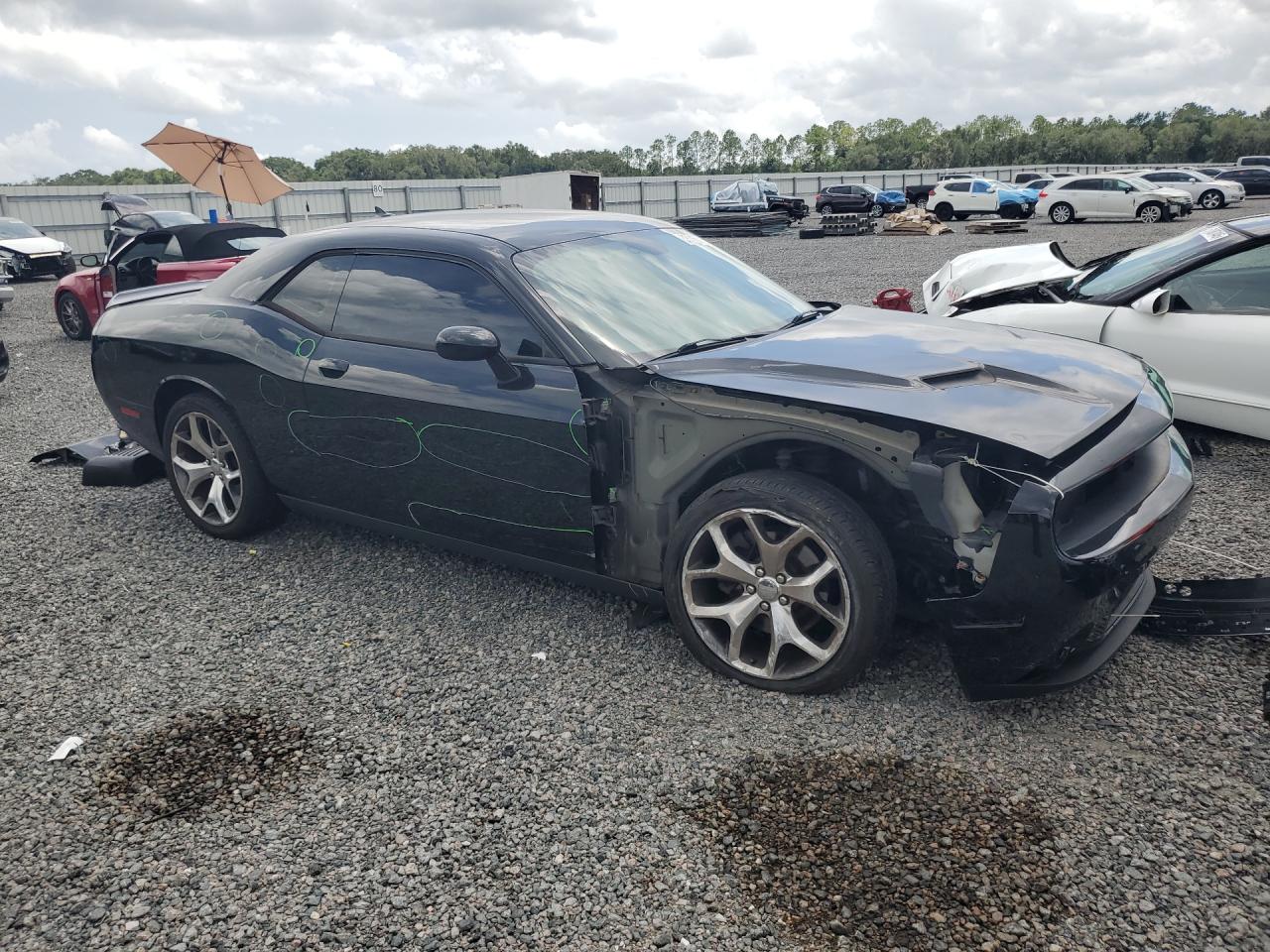 2015 Dodge Challenger Sxt Plus Black vin: 2C3CDZBG7FH805339