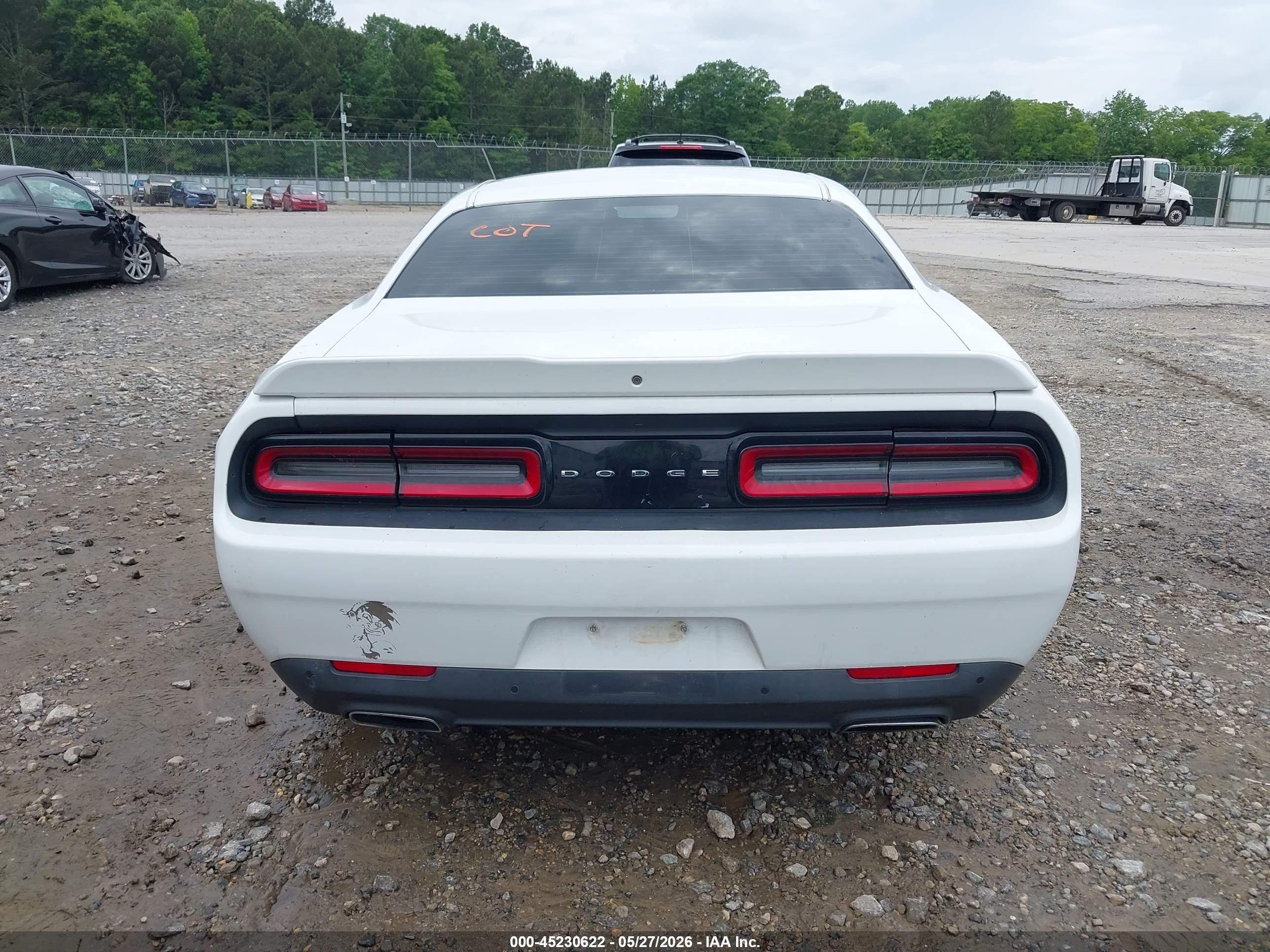 2015 Dodge Challenger Sxt Plus White vin: 2C3CDZBG7FH913721