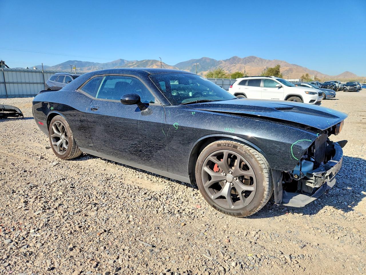 2015 Dodge Challenger Sxt Plus Black vin: 2C3CDZBG8FH851150