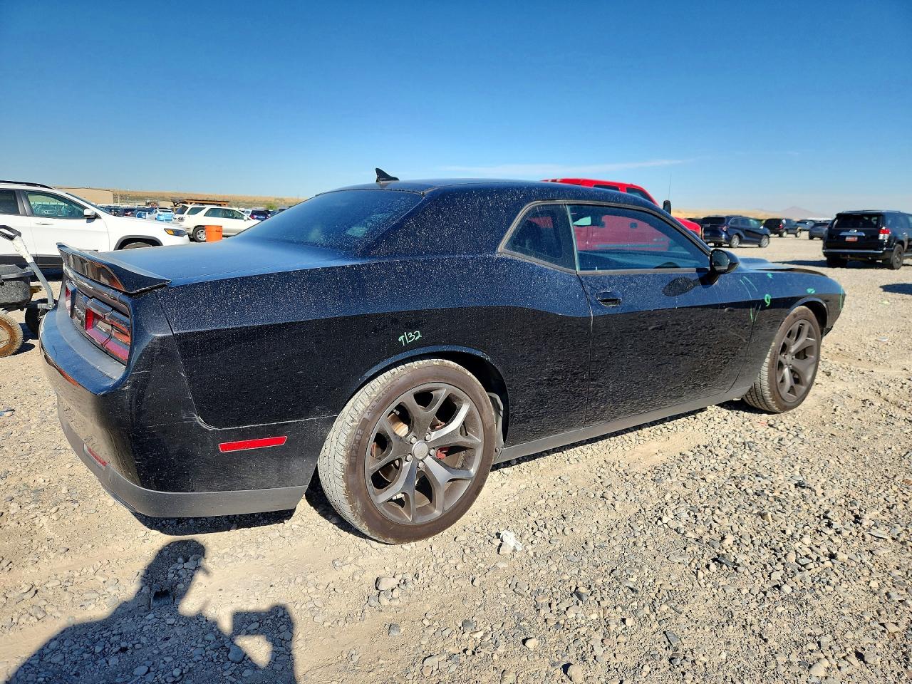 2015 Dodge Challenger Sxt Plus Black vin: 2C3CDZBG8FH851150