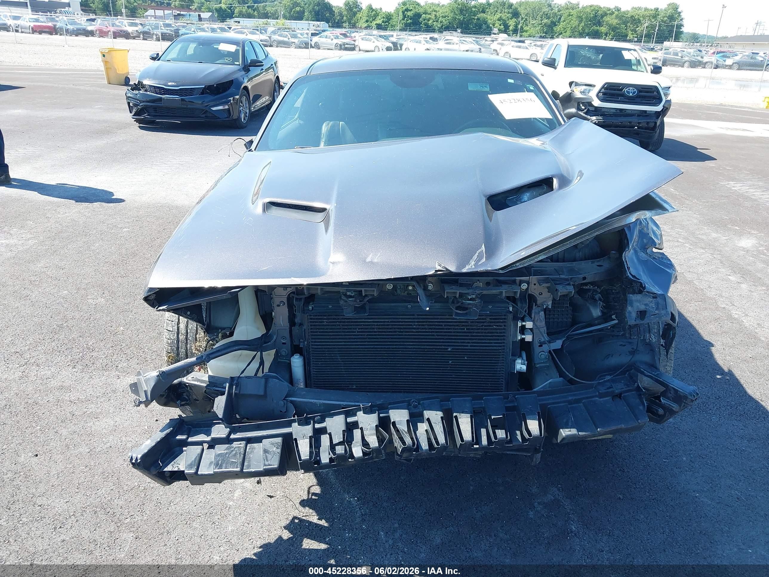 2015 Dodge Challenger Sxt Plus Gray vin: 2C3CDZBG8FH861550