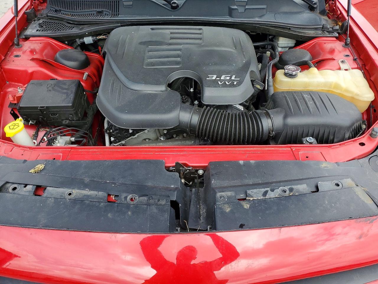 2015 Dodge Challenger Sxt Plus Red vin: 2C3CDZBG8FH869633