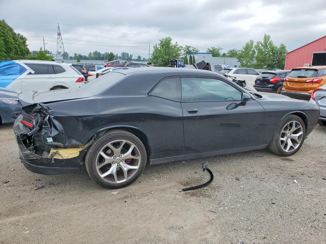 2015 Dodge Challenger Sxt Plus Black vin: 2C3CDZBG9FH706523