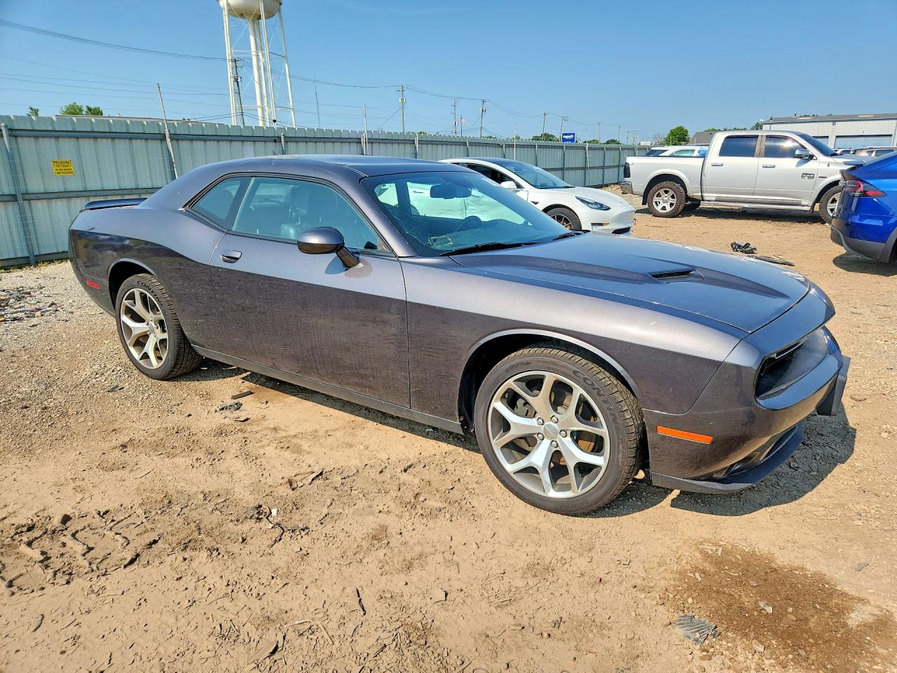 2015 Dodge Challenger Sxt Plus Gray vin: 2C3CDZBG9FH718865