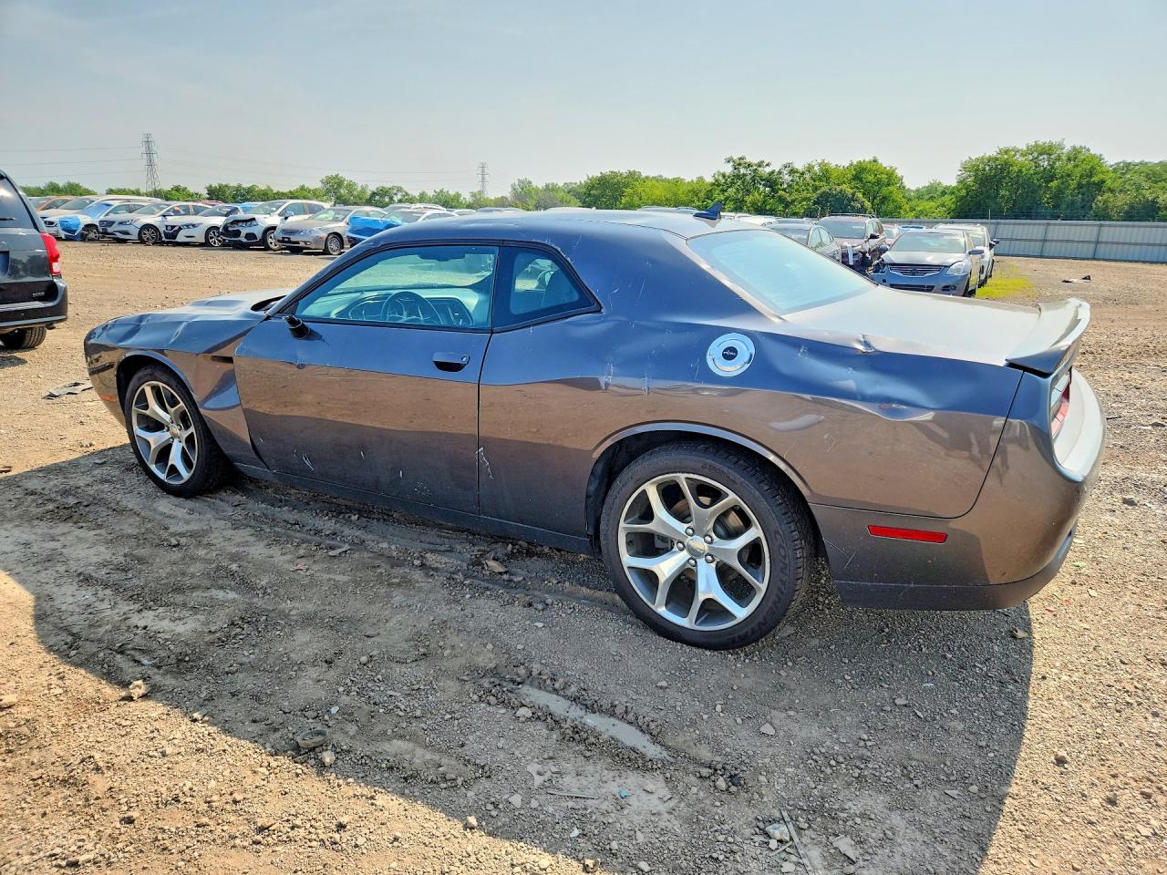 2015 Dodge Challenger Sxt Plus Gray vin: 2C3CDZBG9FH718865