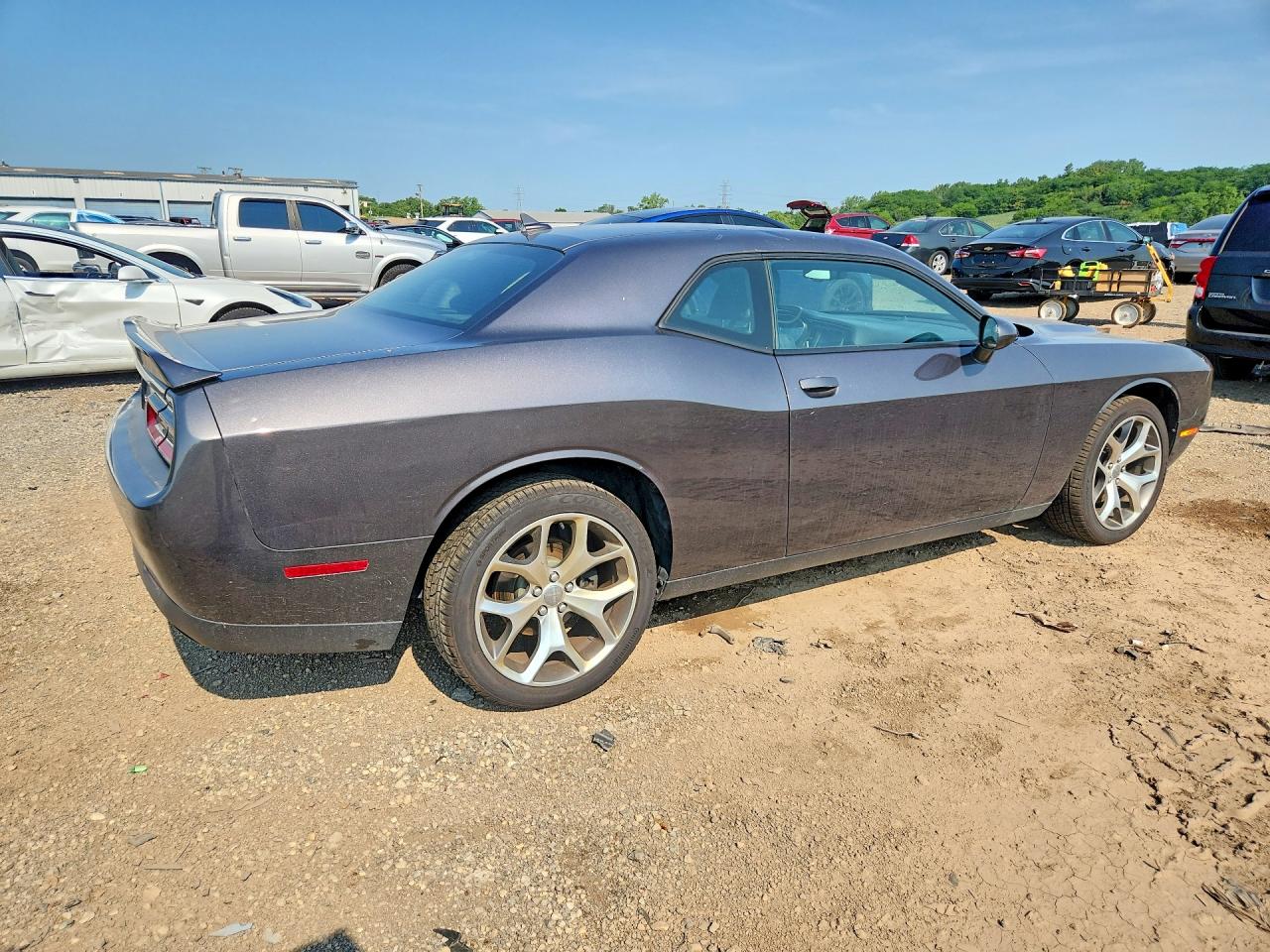 2015 Dodge Challenger Sxt Plus Gray vin: 2C3CDZBG9FH718865