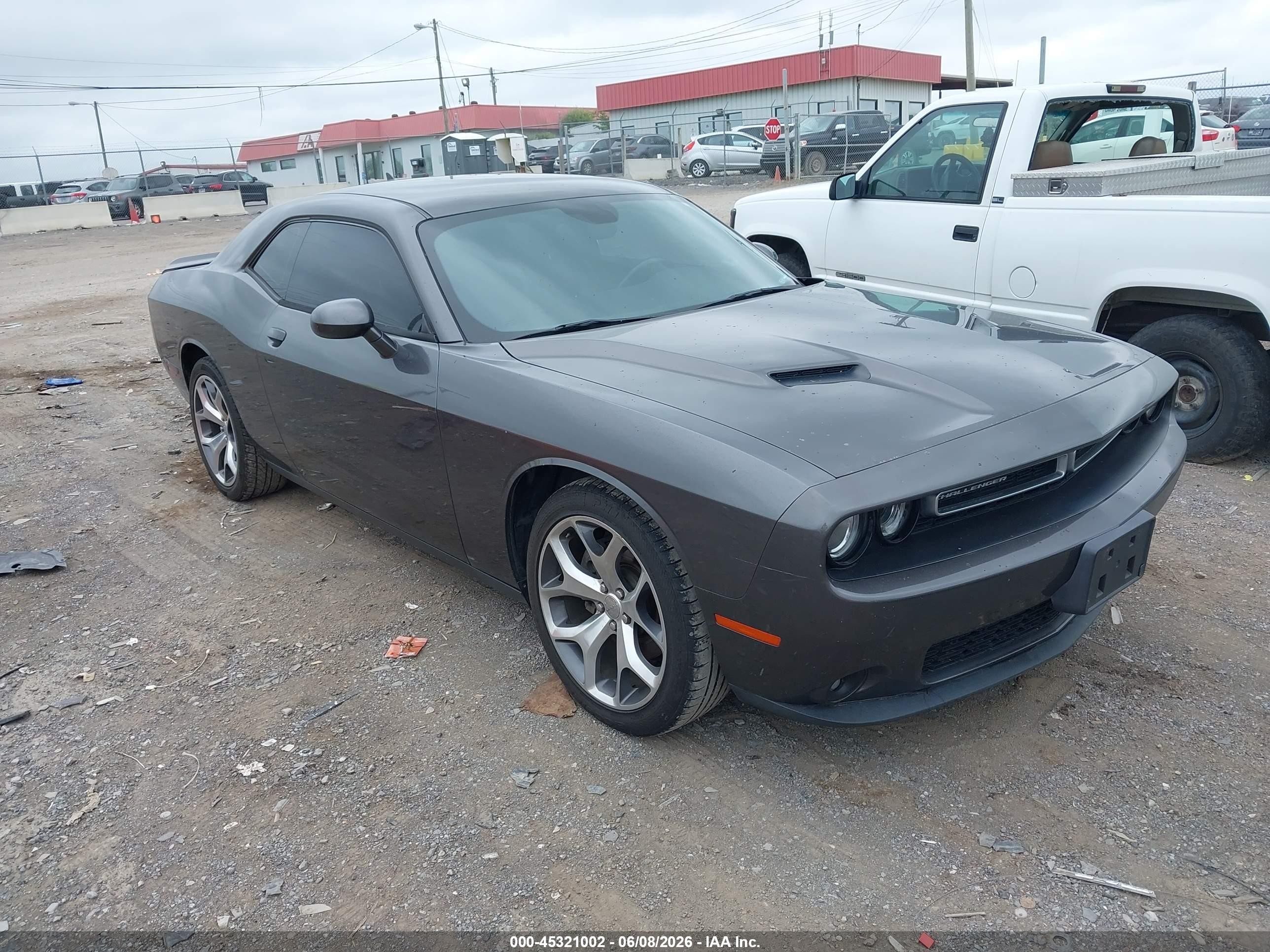 2015 Dodge Challenger Sxt Plus Gray vin: 2C3CDZBG9FH724651