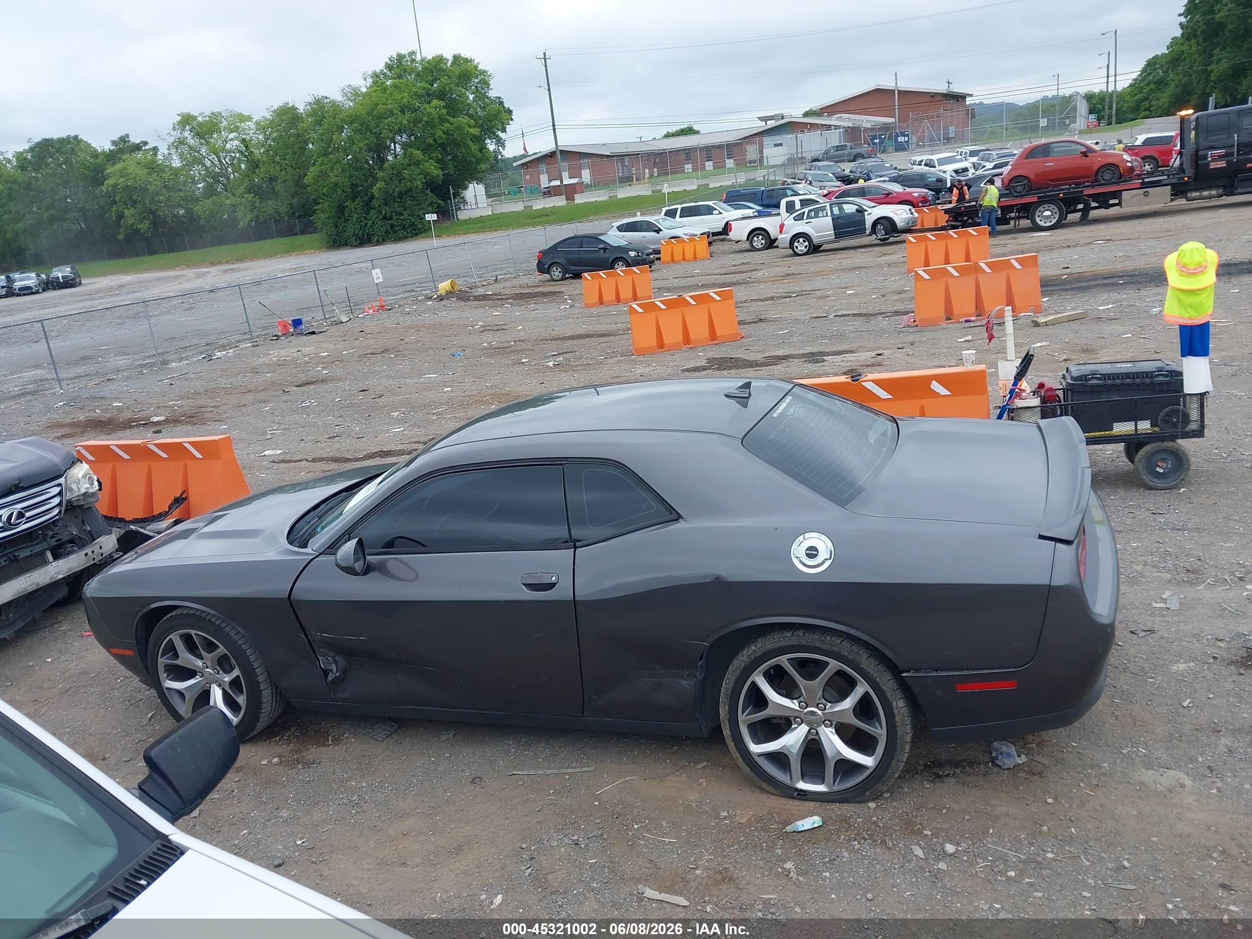 2015 Dodge Challenger Sxt Plus Gray vin: 2C3CDZBG9FH724651