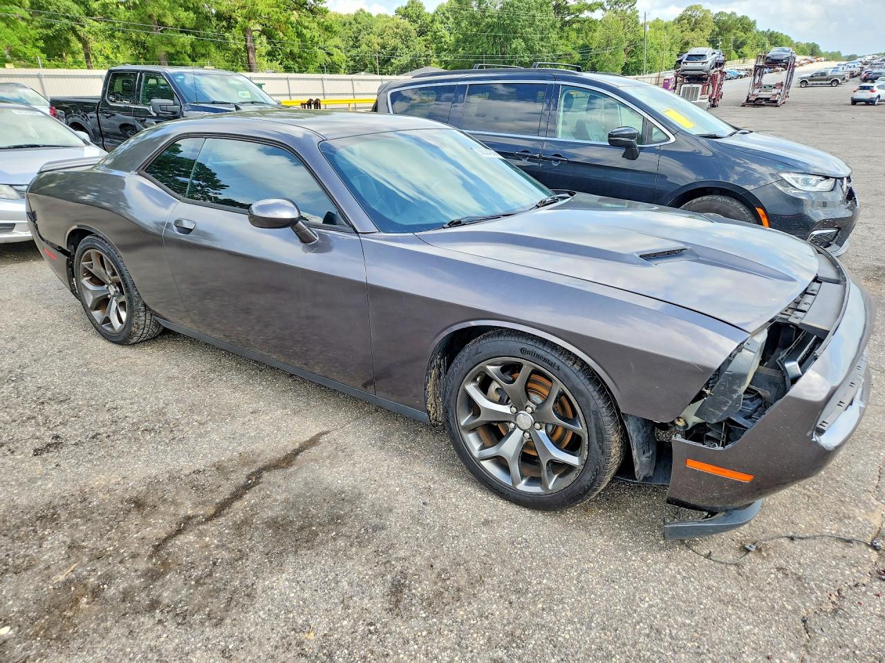 2015 Dodge Challenger Sxt Plus Gray vin: 2C3CDZBGXFH901403