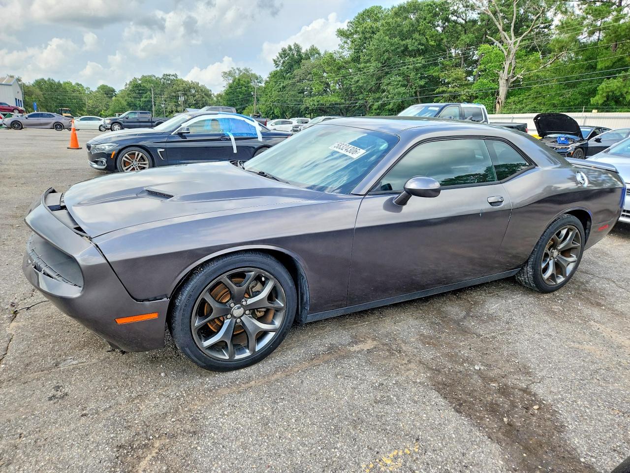 2015 Dodge Challenger Sxt Plus Gray vin: 2C3CDZBGXFH901403