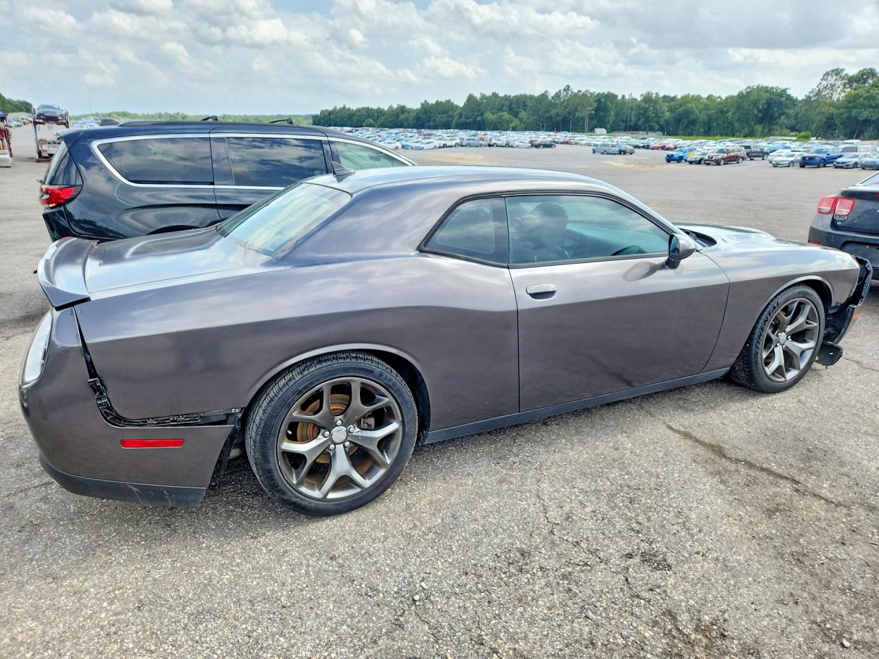 2015 Dodge Challenger Sxt Plus Gray vin: 2C3CDZBGXFH901403