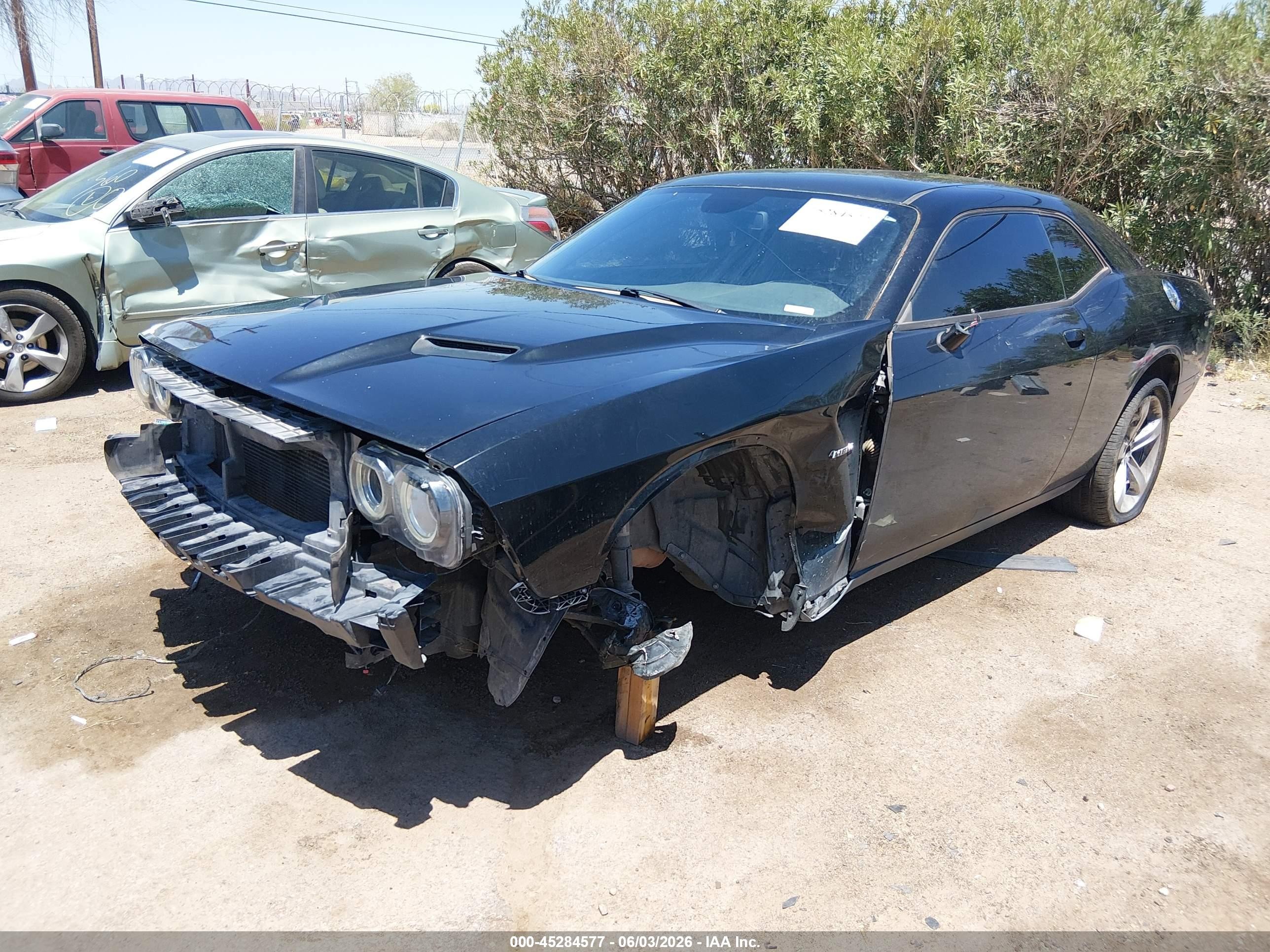 2017 Dodge Challenger R/t Black vin: 2C3CDZBT0HH578110