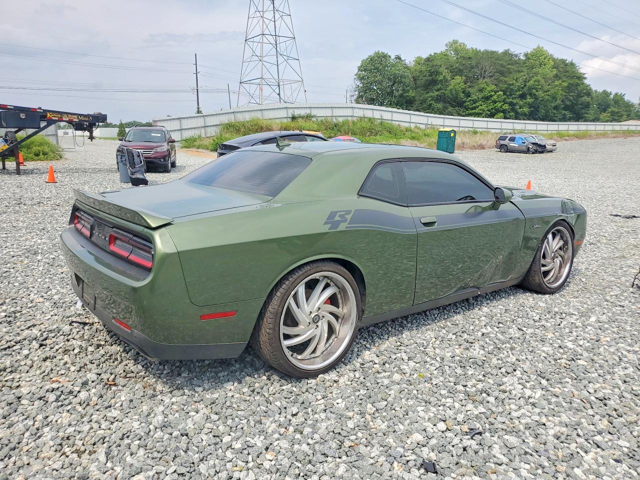2018 Dodge Challenger R/t Green vin: 2C3CDZBT0JH280811