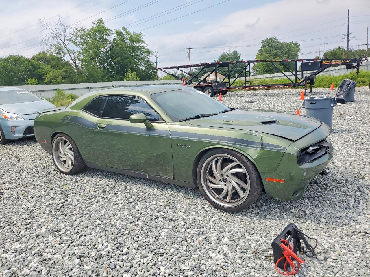 2018 Dodge Challenger R/t Green vin: 2C3CDZBT0JH280811