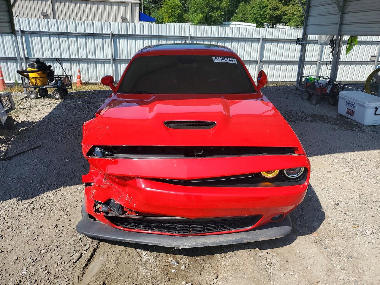 2019 Dodge Challenger R/t Red vin: 2C3CDZBT0KH627376