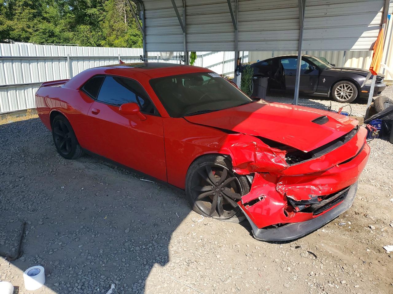 2019 Dodge Challenger R/t Red vin: 2C3CDZBT0KH627376