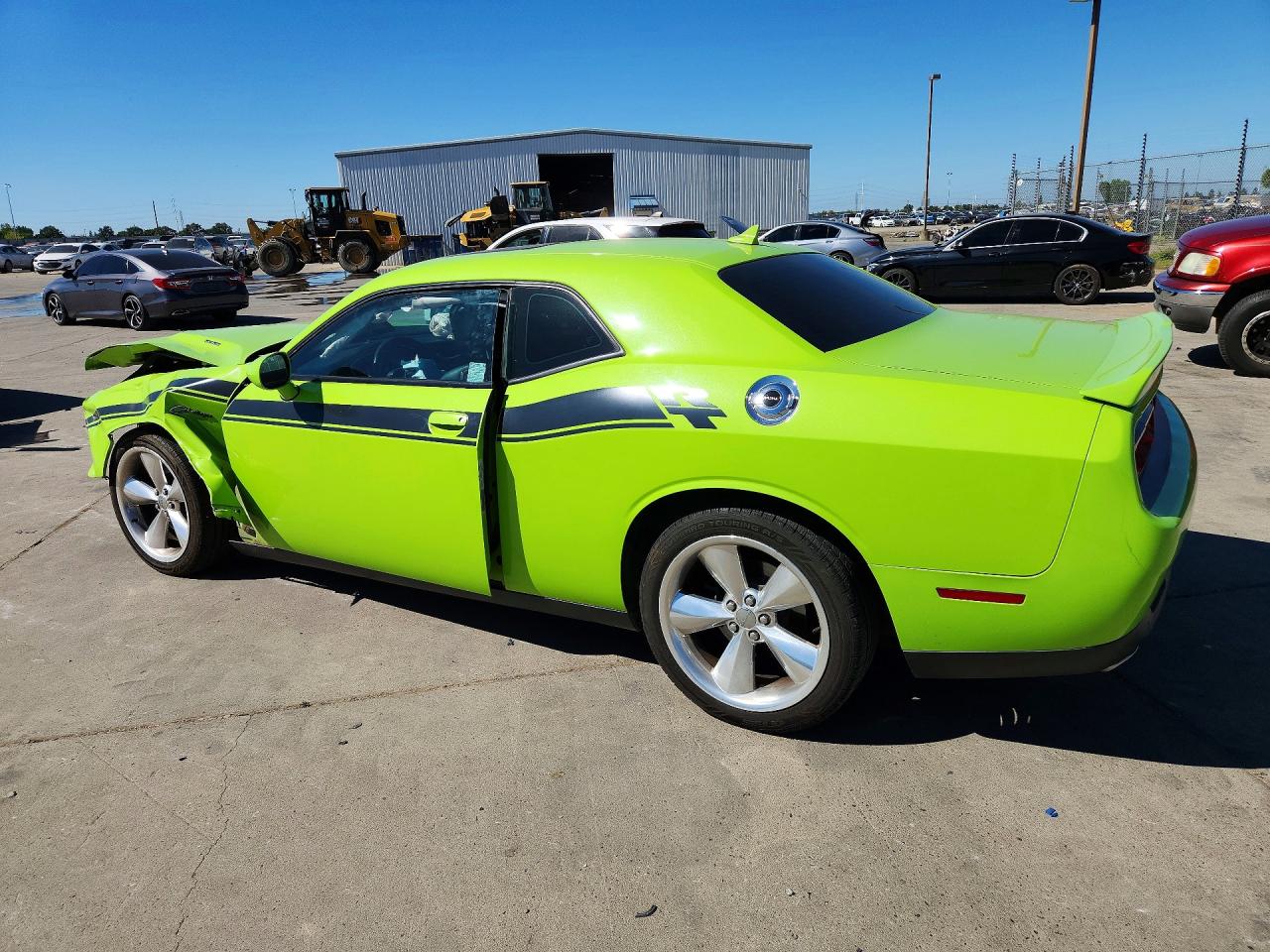 2015 Dodge Challenger Sxt Plus Green vin: 2C3CDZBT1FH750609