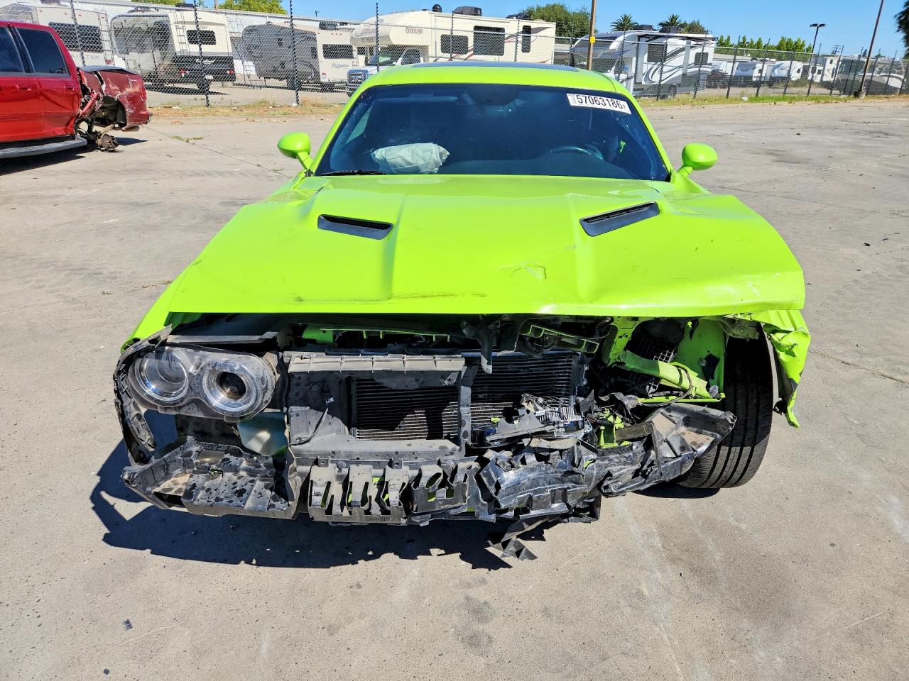 2015 Dodge Challenger Sxt Plus Green vin: 2C3CDZBT1FH750609
