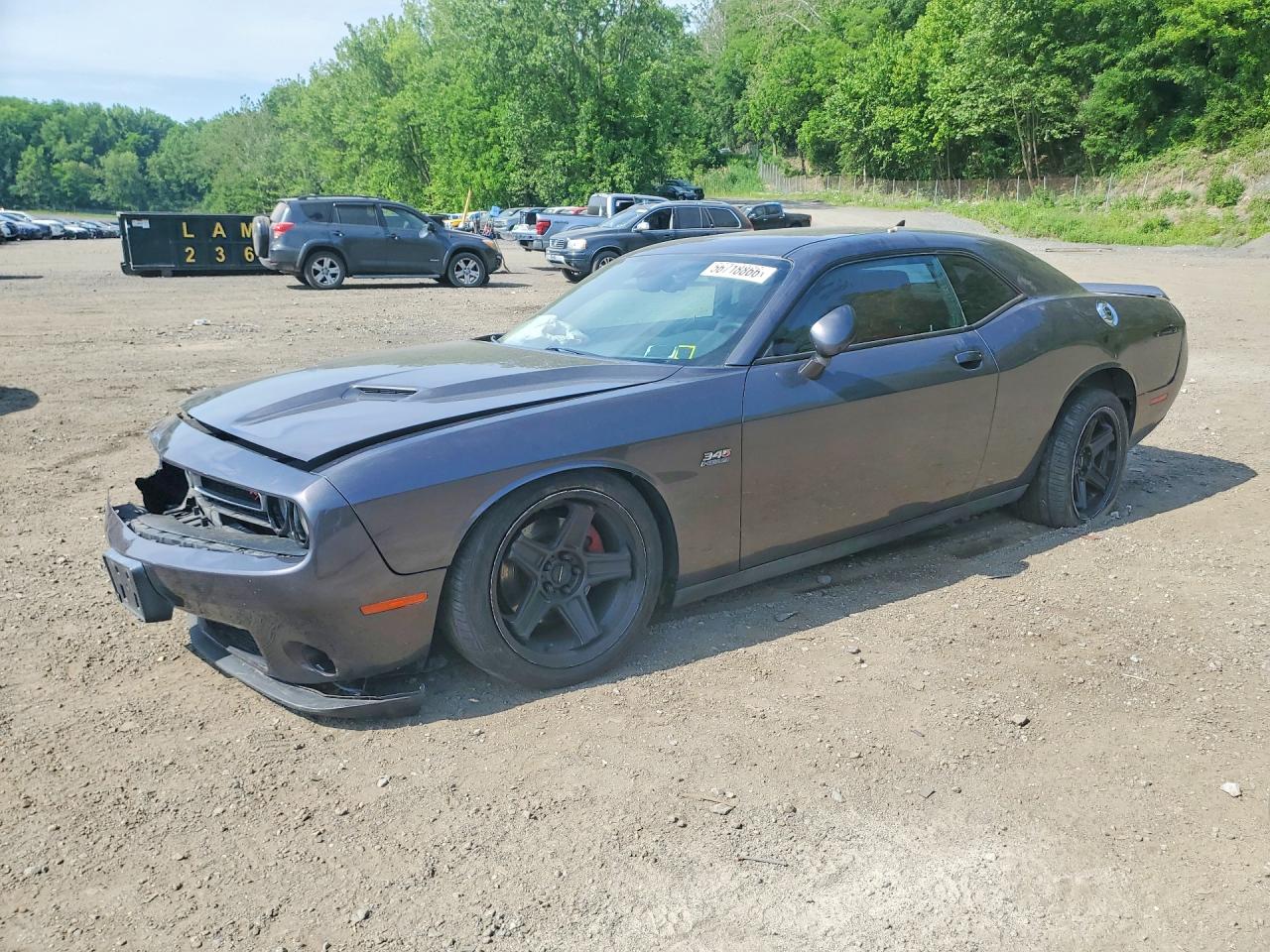 2015 Dodge Challenger Sxt Plus Gray vin: 2C3CDZBT1FH815930