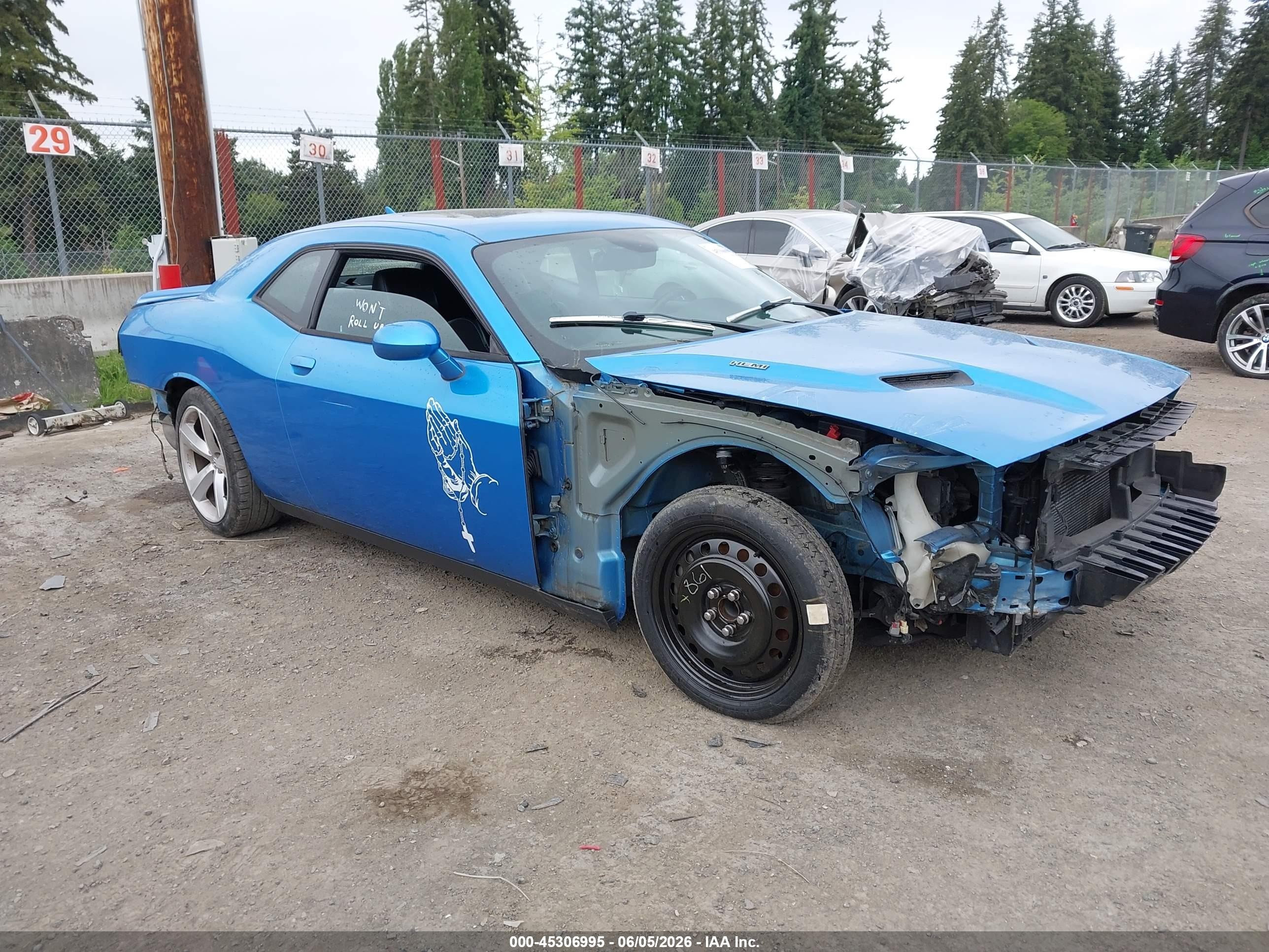 2015 Dodge Challenger R/t Plus Blue vin: 2C3CDZBT1FH816656