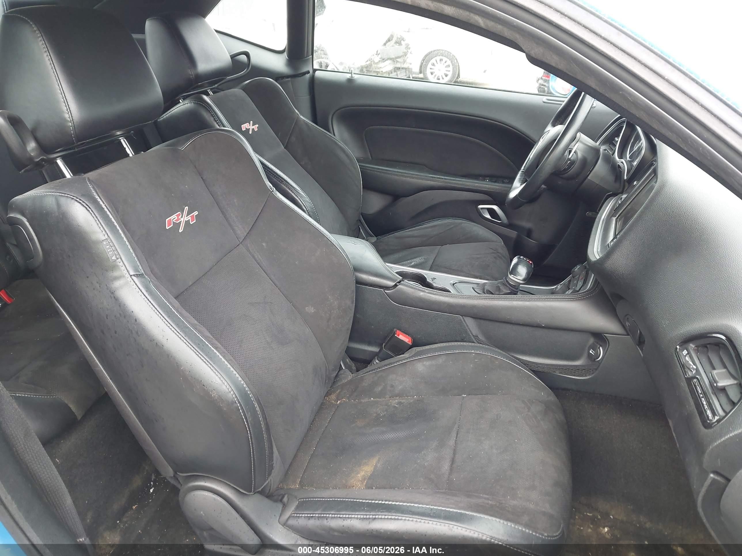 2015 Dodge Challenger R/t Plus Синий vin: 2C3CDZBT1FH816656