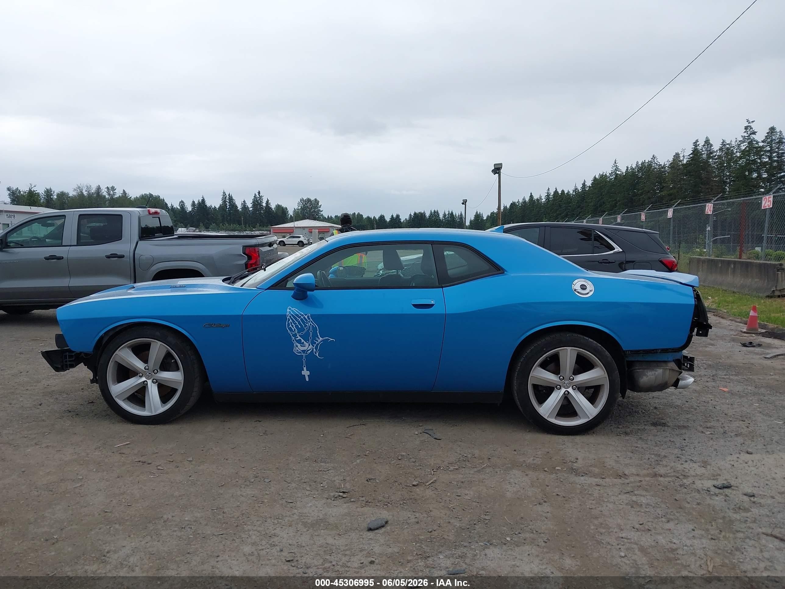 2015 Dodge Challenger R/t Plus Синий vin: 2C3CDZBT1FH816656