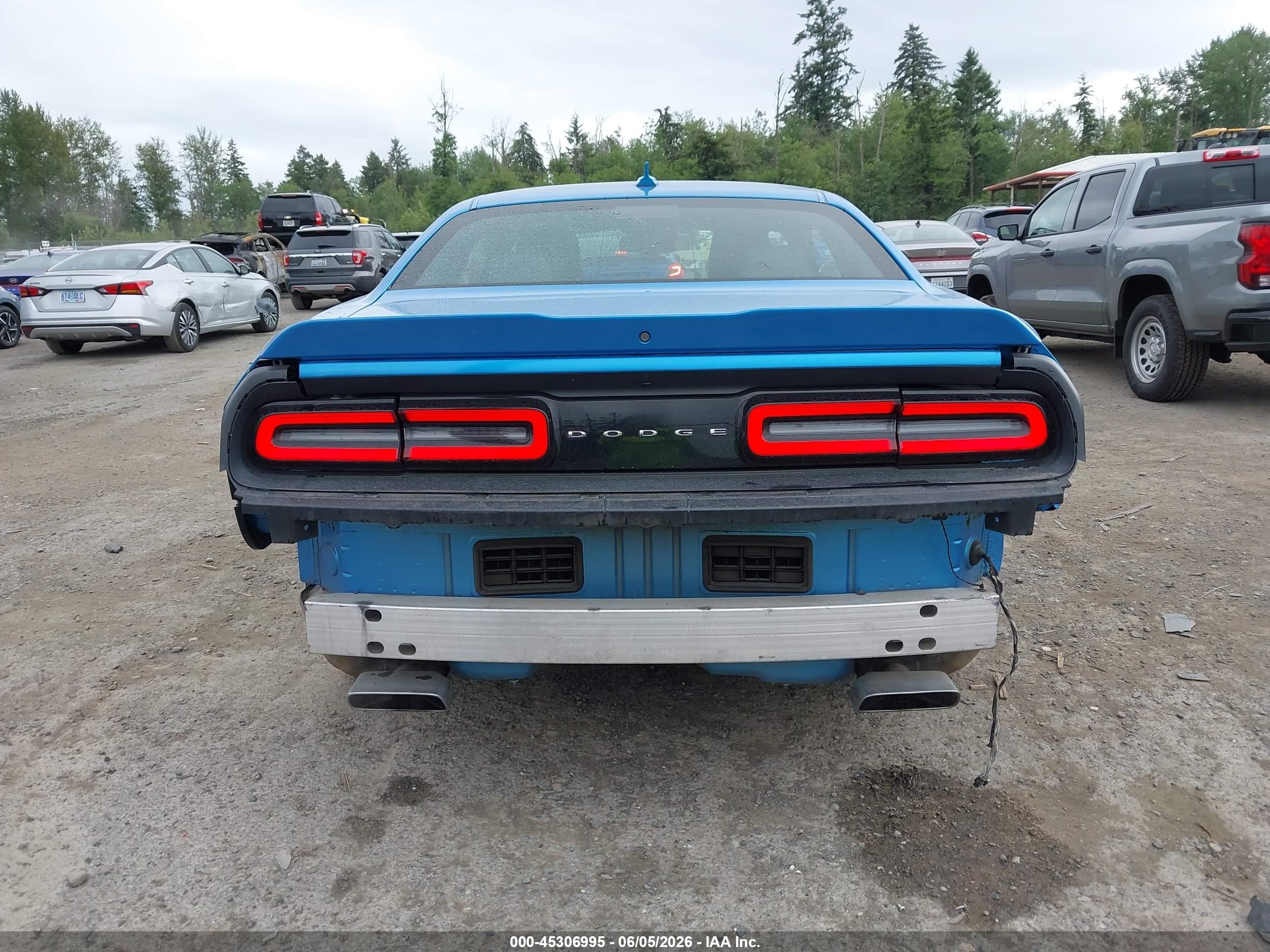 2015 Dodge Challenger R/t Plus Синий vin: 2C3CDZBT1FH816656