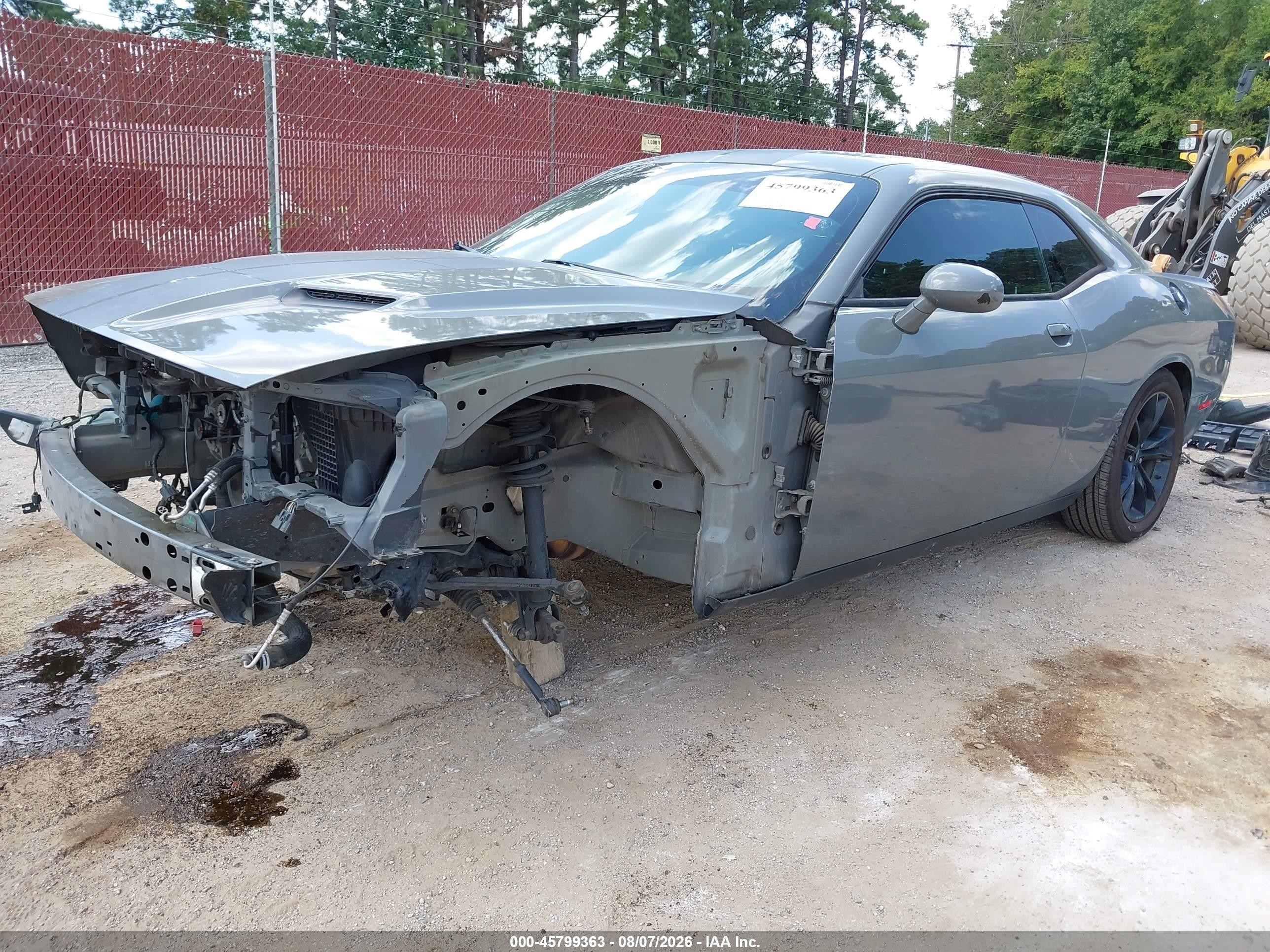 2017 Dodge Challenger R/t Gray vin: 2C3CDZBT1HH592694