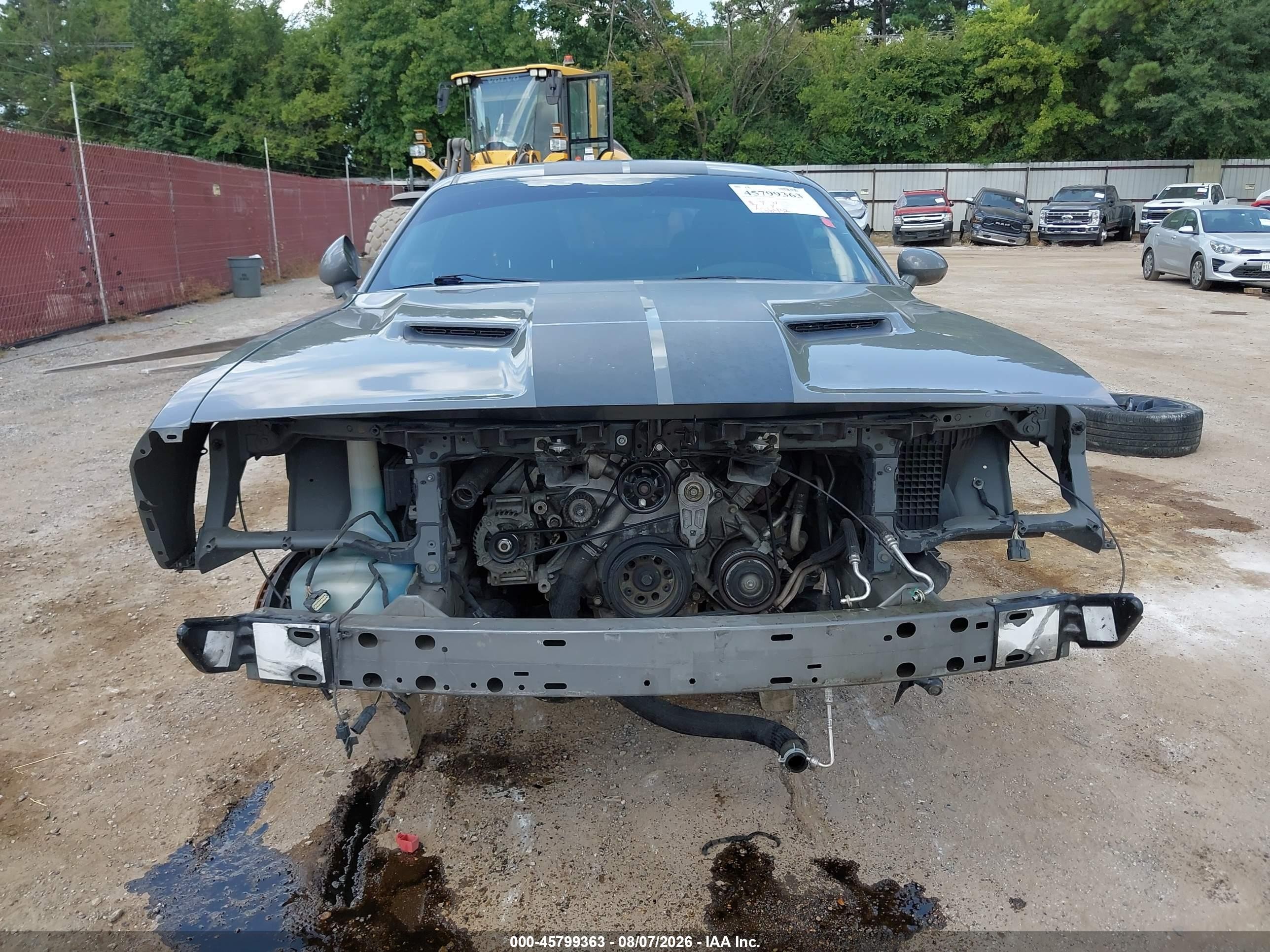 2017 Dodge Challenger R/t Gray vin: 2C3CDZBT1HH592694