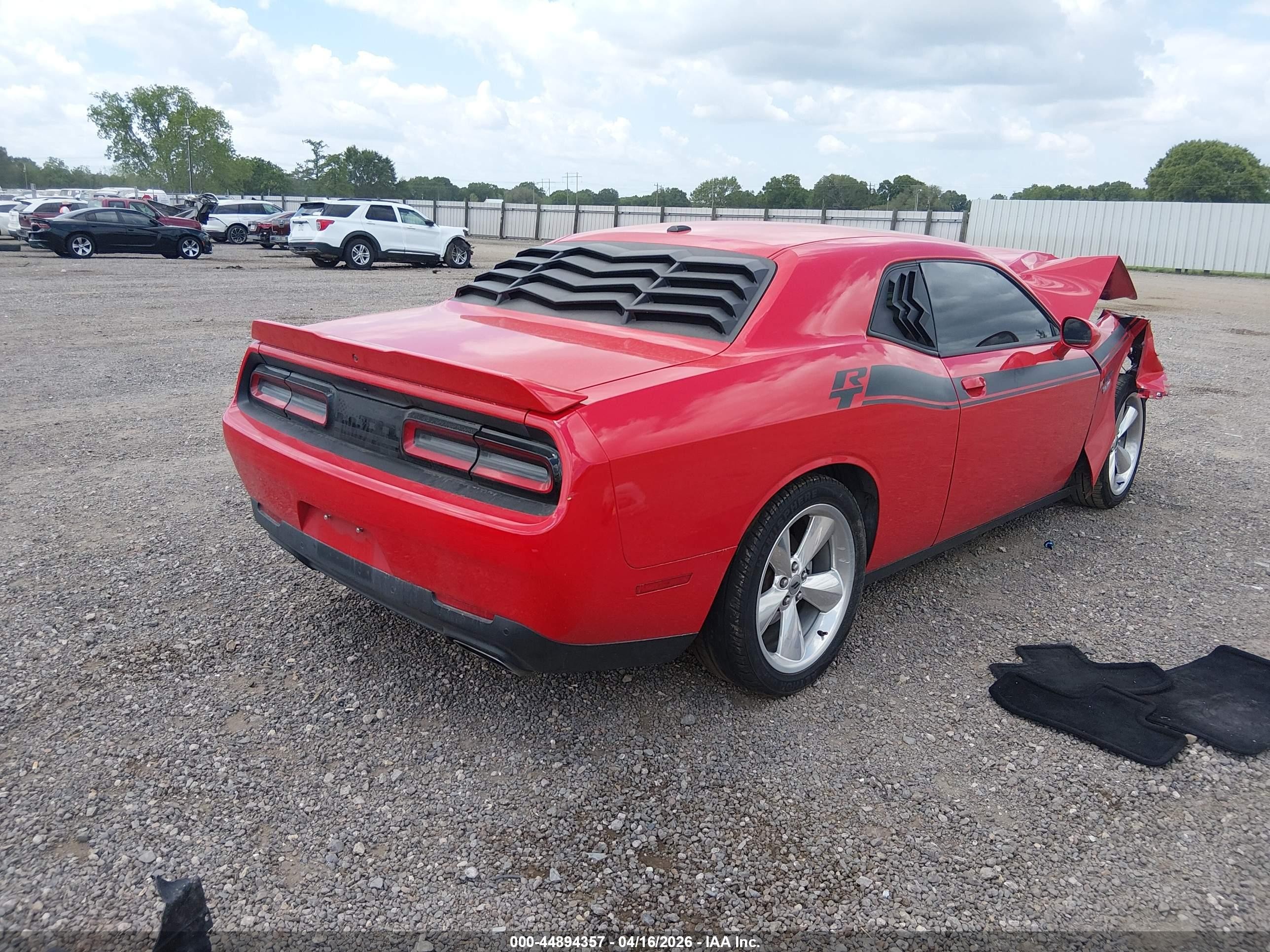 2019 Dodge Challenger R/t Red vin: 2C3CDZBT1KH560951