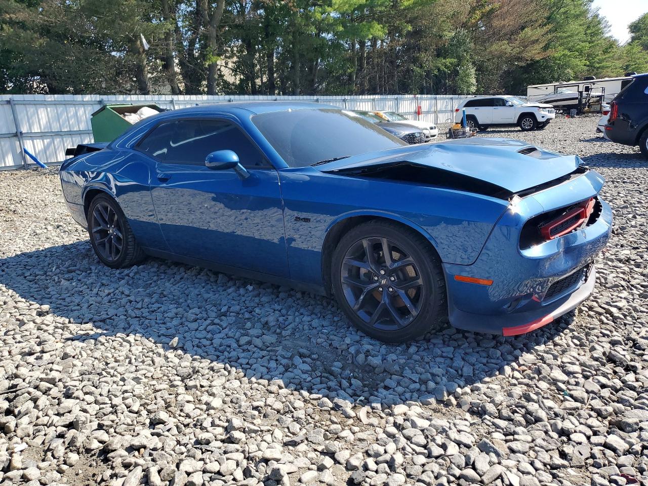 2023 Dodge Challenger R/t Blue vin: 2C3CDZBT1PH628897