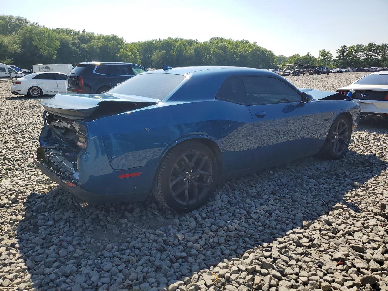 2023 Dodge Challenger R/t Blue vin: 2C3CDZBT1PH628897