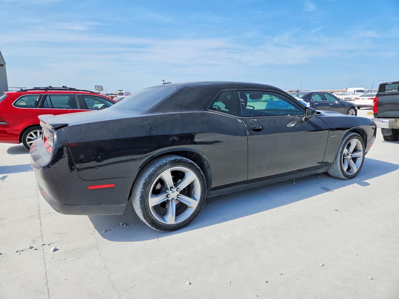 2016 Dodge Challenger R/t Black vin: 2C3CDZBT2GH226113