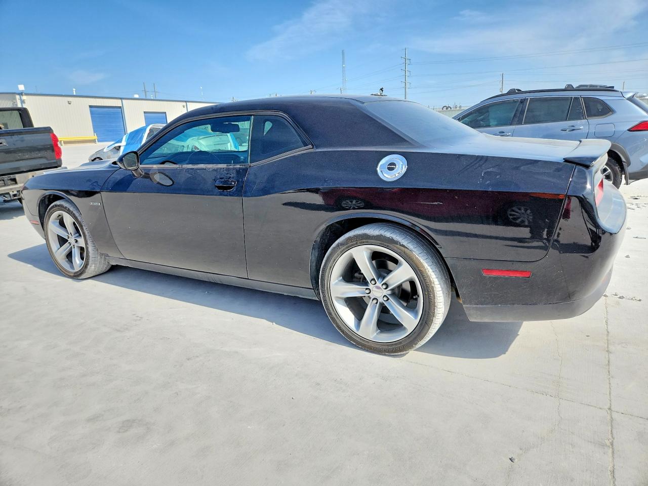 2016 Dodge Challenger R/t Black vin: 2C3CDZBT2GH226113
