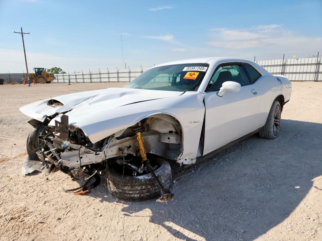 2021 Dodge Challenger R Белый vin: 2C3CDZBT2MH526522