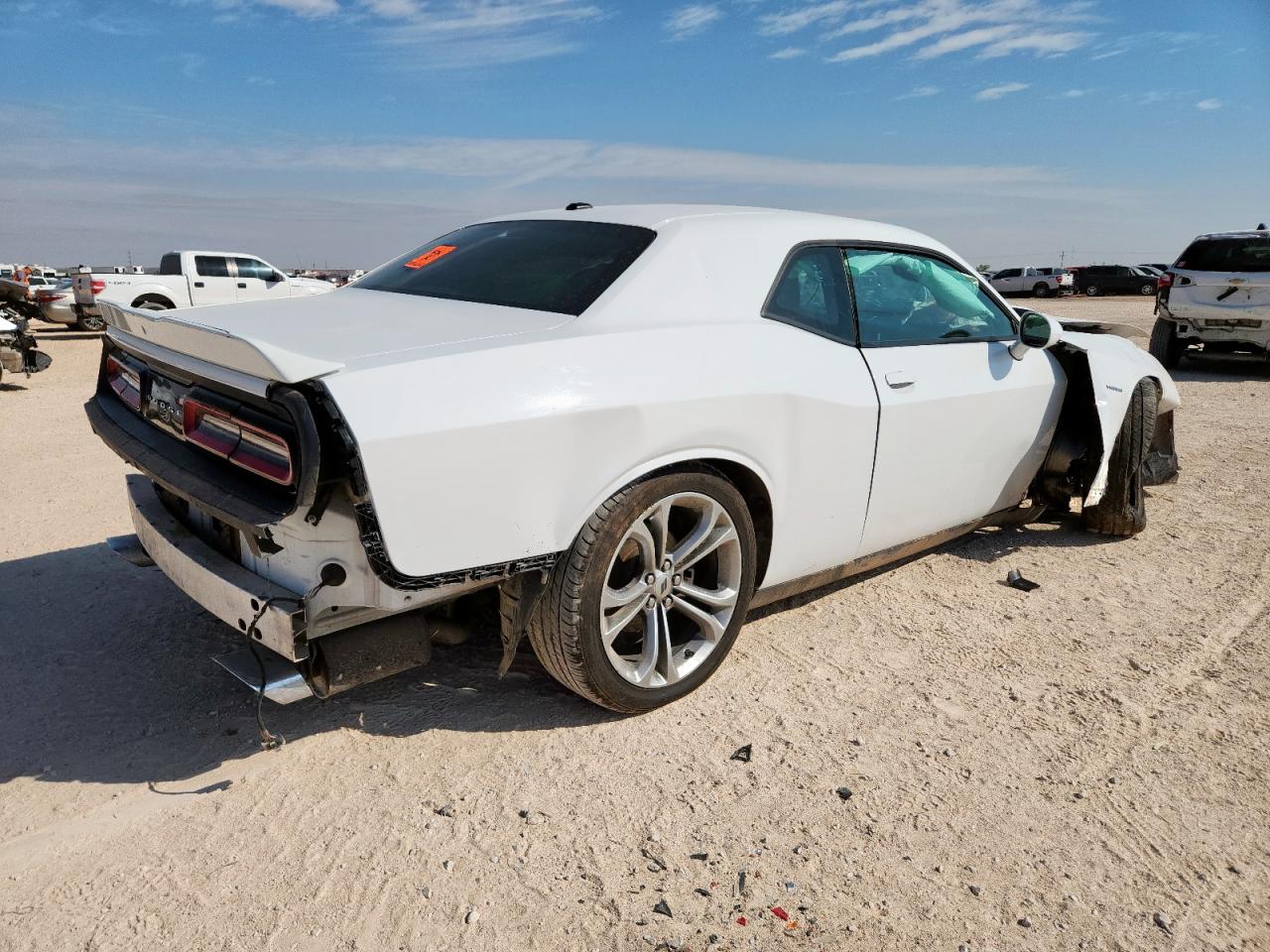 2021 Dodge Challenger R Белый vin: 2C3CDZBT2MH526522