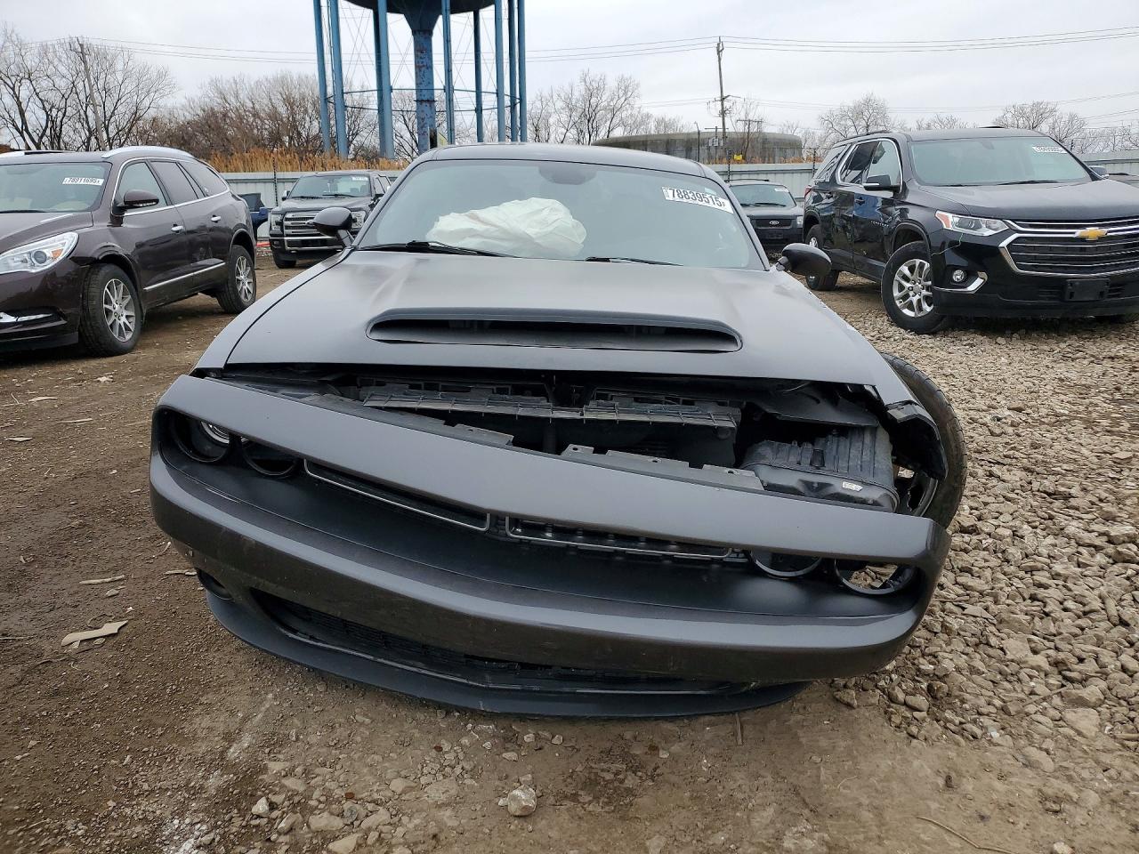 2016 Dodge Challenger R Gray vin: 2C3CDZBT3GH353789