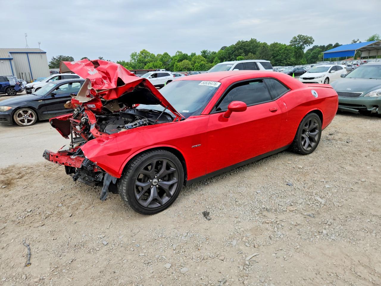2019 Dodge Challenger R Red vin: 2C3CDZBT3KH573703