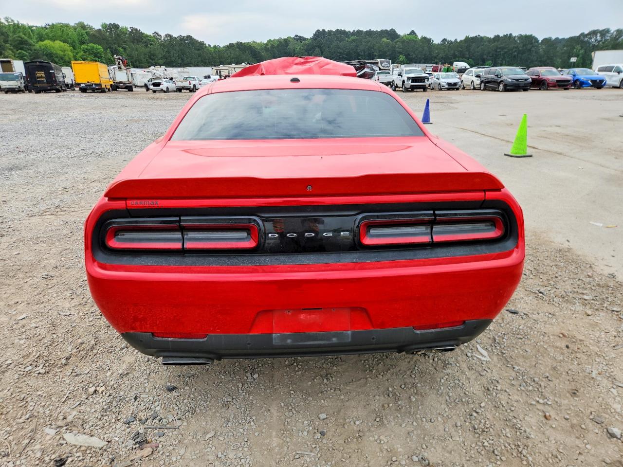 2019 Dodge Challenger R Red vin: 2C3CDZBT3KH573703