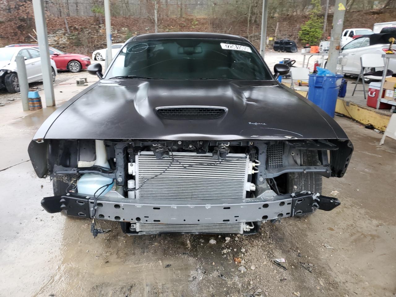 2019 Dodge Challenger R/t Black vin: 2C3CDZBT3KH641420 Damage: Windshield, Broken, Replacement Required