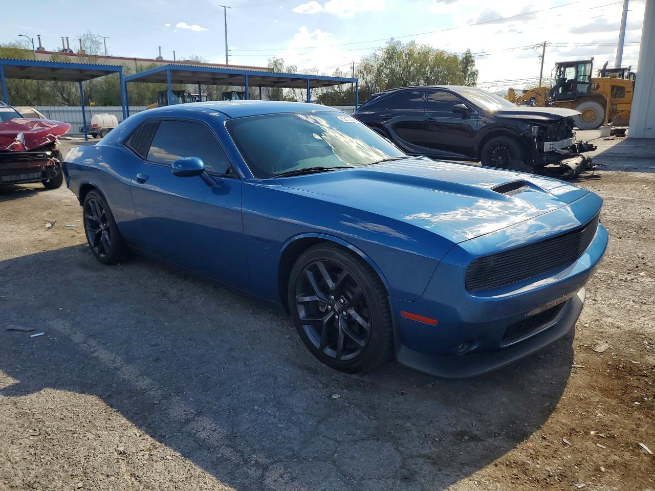2020 Dodge Challenger R/t Blue vin: 2C3CDZBT3LH189762