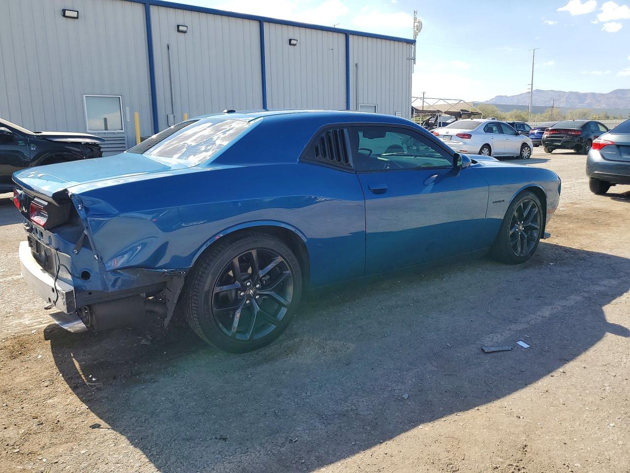 2020 Dodge Challenger R/t Blue vin: 2C3CDZBT3LH189762