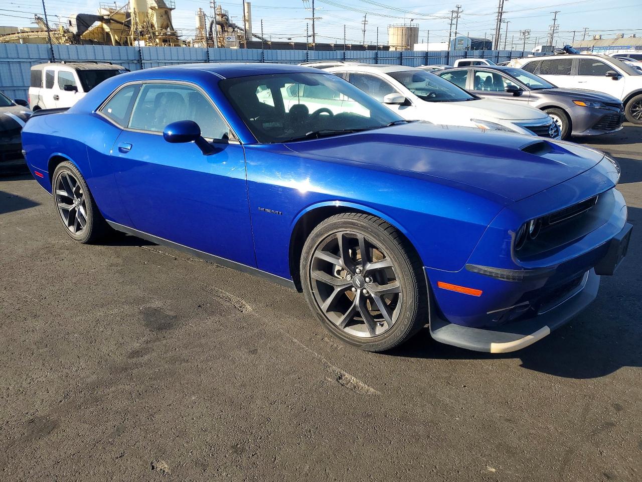 2021 Dodge Challenger R/t Blue vin: 2C3CDZBT3MH623664