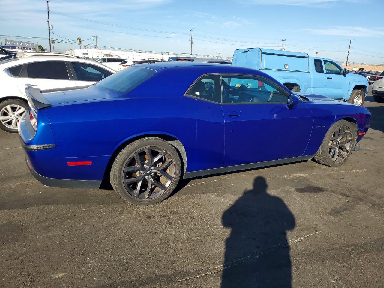 2021 Dodge Challenger R/t Blue vin: 2C3CDZBT3MH623664