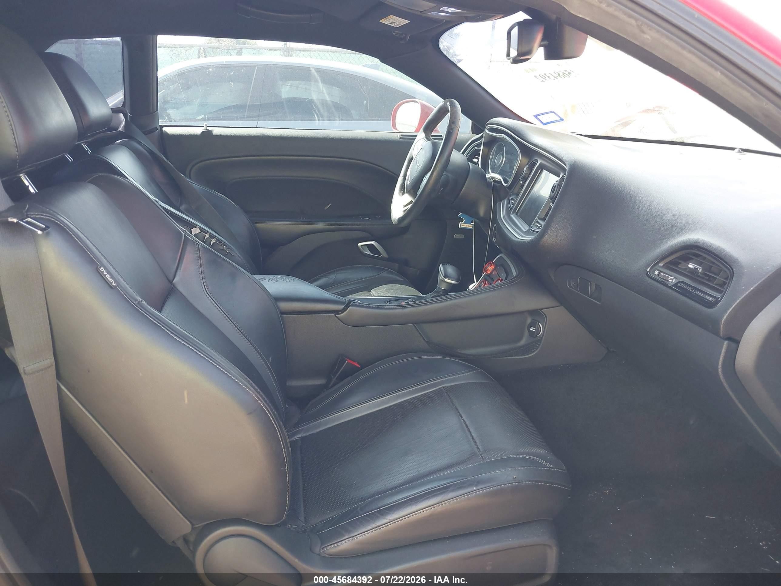 2015 Dodge Challenger R/t Plus Red vin: 2C3CDZBT4FH773480