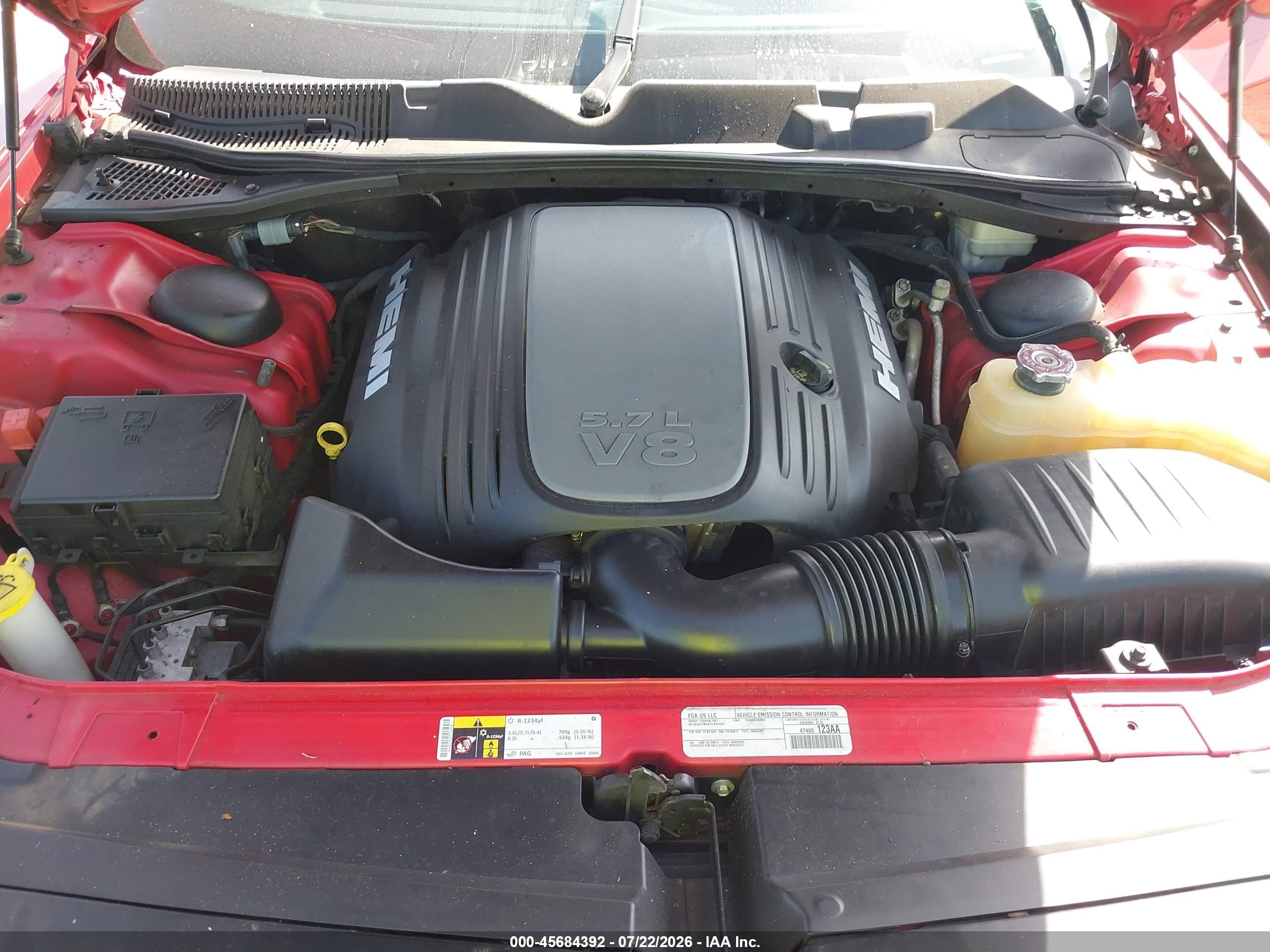 2015 Dodge Challenger R/t Plus Red vin: 2C3CDZBT4FH773480
