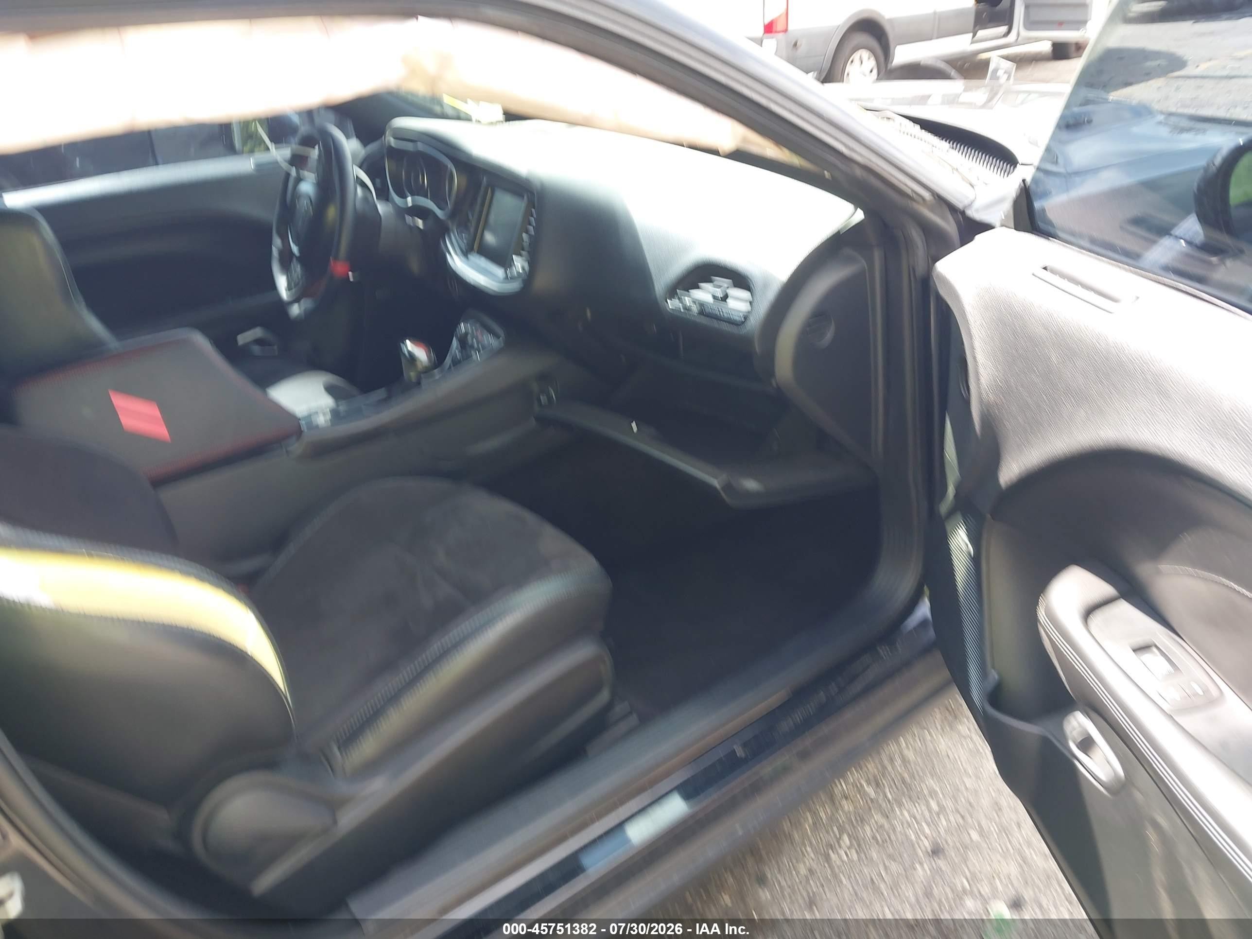 2015 Dodge Challenger R/t Plus Black vin: 2C3CDZBT4FH783667