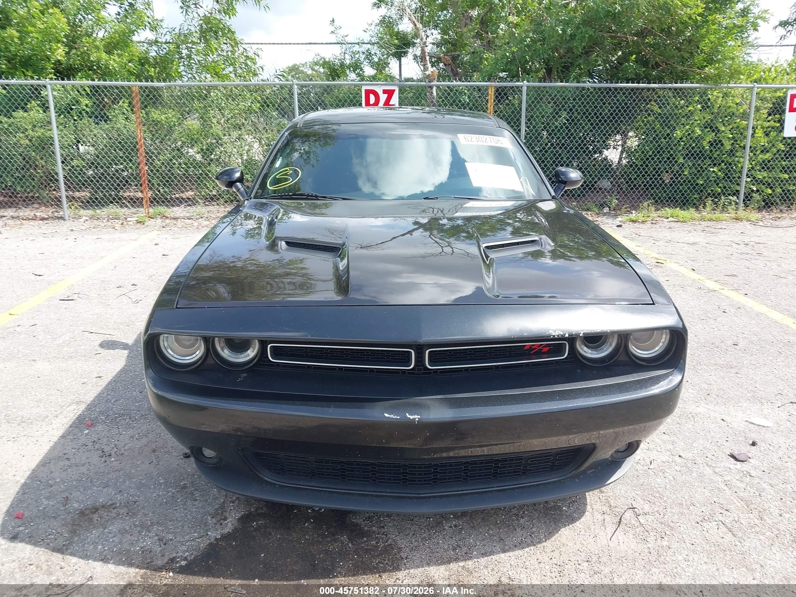 2015 Dodge Challenger R/t Plus Black vin: 2C3CDZBT4FH783667