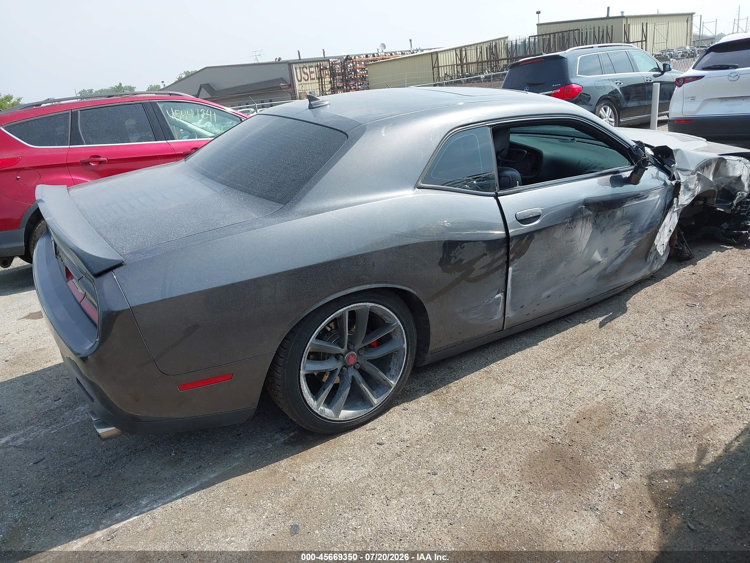 2016 Dodge Challenger R/t Plus Gray vin: 2C3CDZBT4GH264362