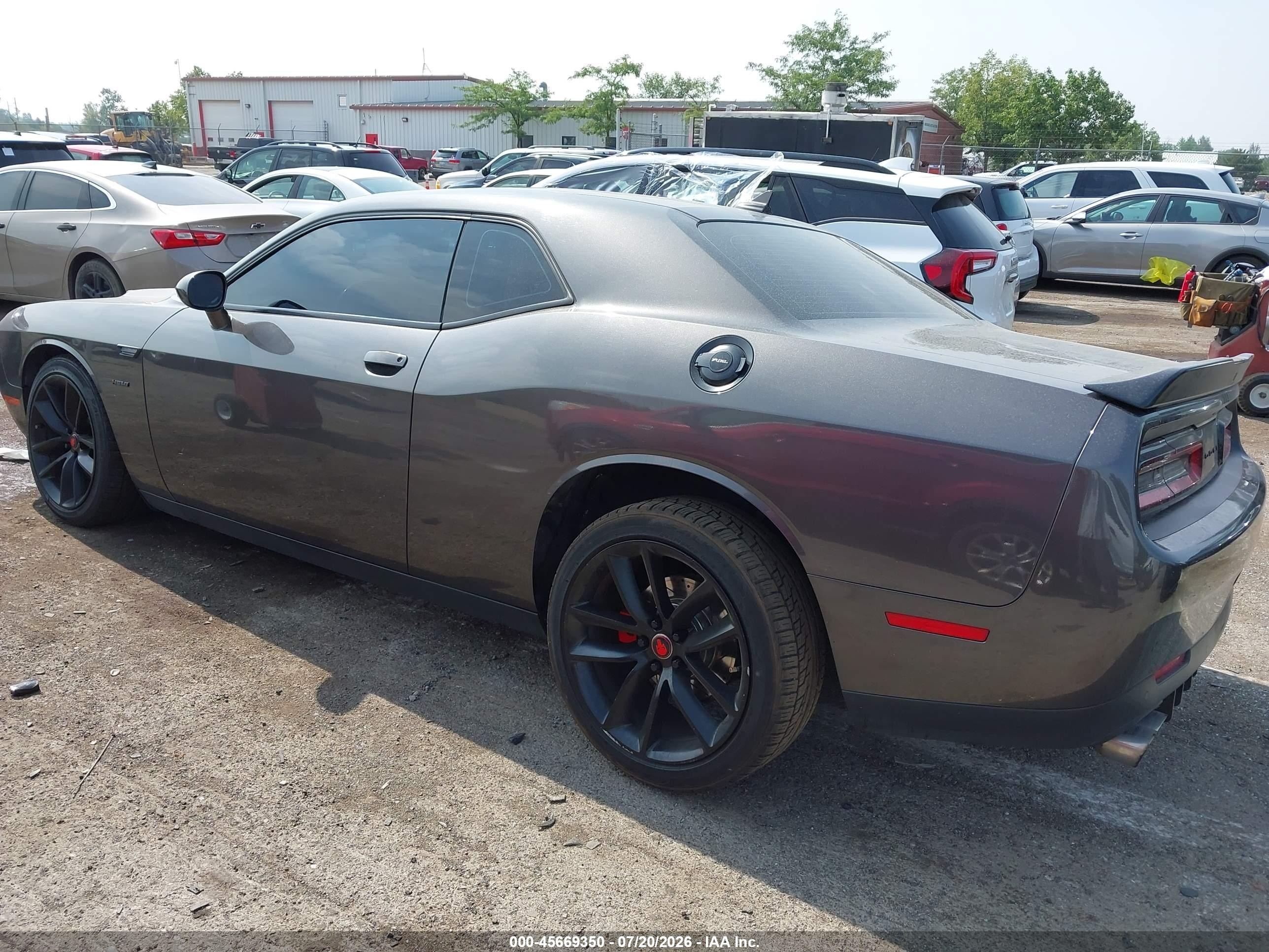 2016 Dodge Challenger R/t Plus Gray vin: 2C3CDZBT4GH264362